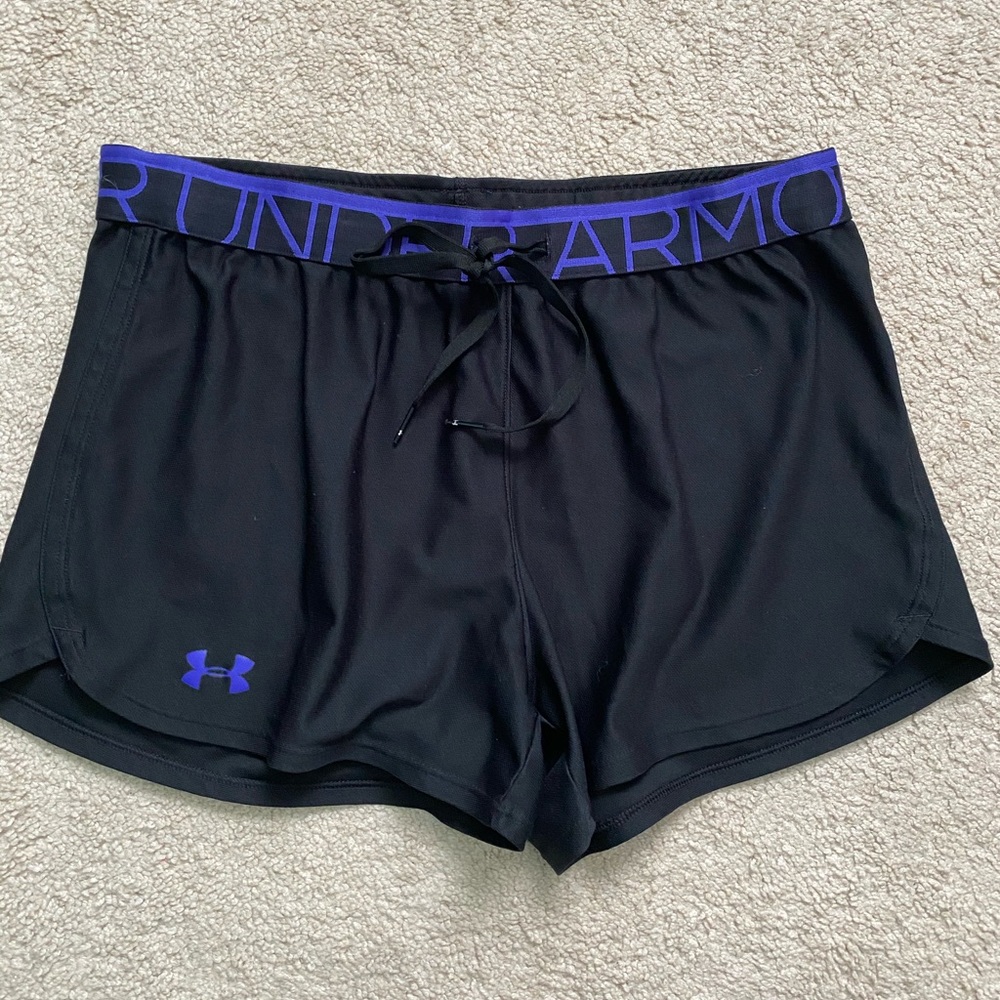Black under armour shorts